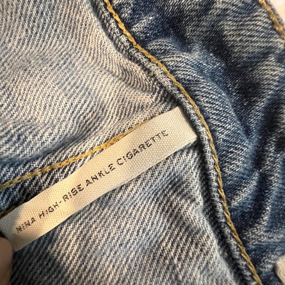 Rag and Bone Nina High-Rise Ankle Cigarette Jeans - Picture 4 of 10